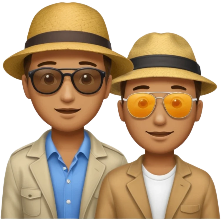 man helping another emoji