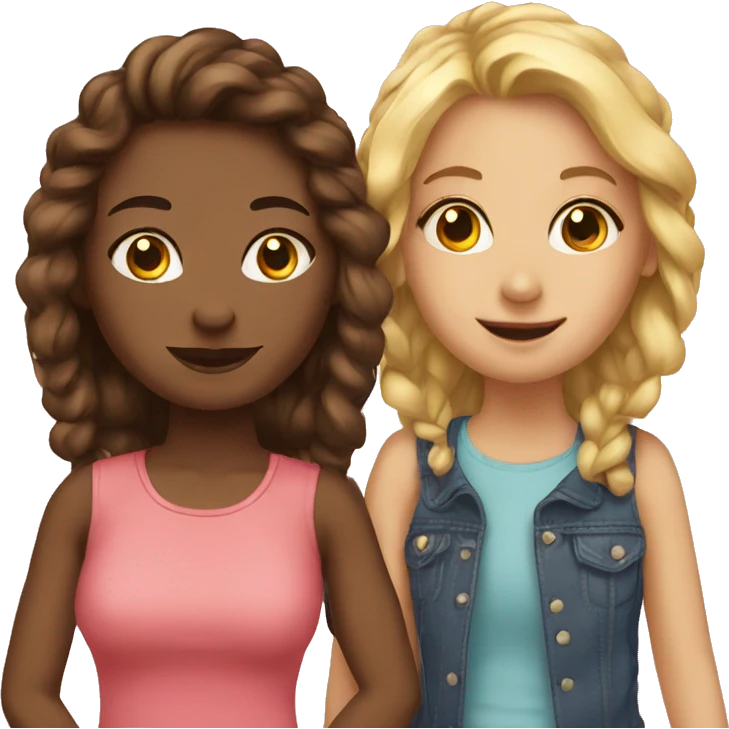 best friends for girl emoji