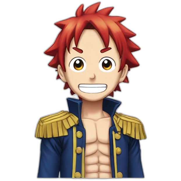 Macron regarde le gear 5 de Luffy emoji