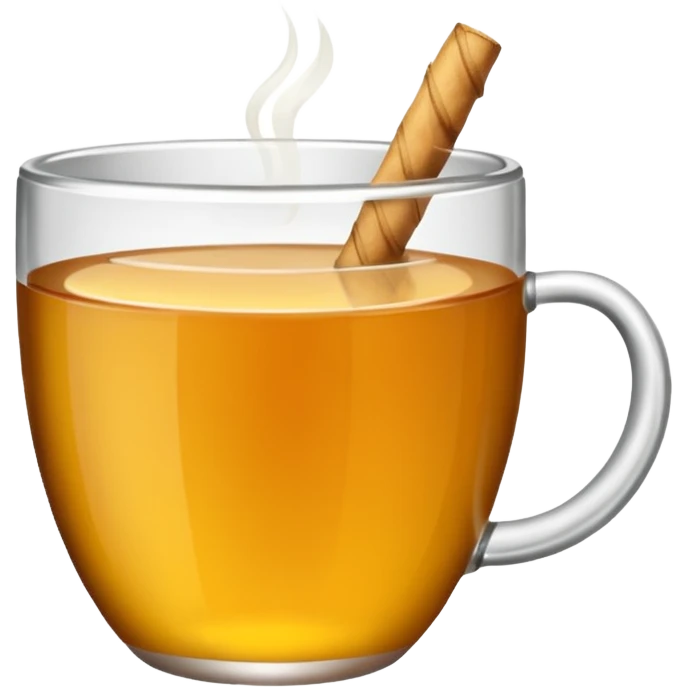 simple cup of ginger tea emoji