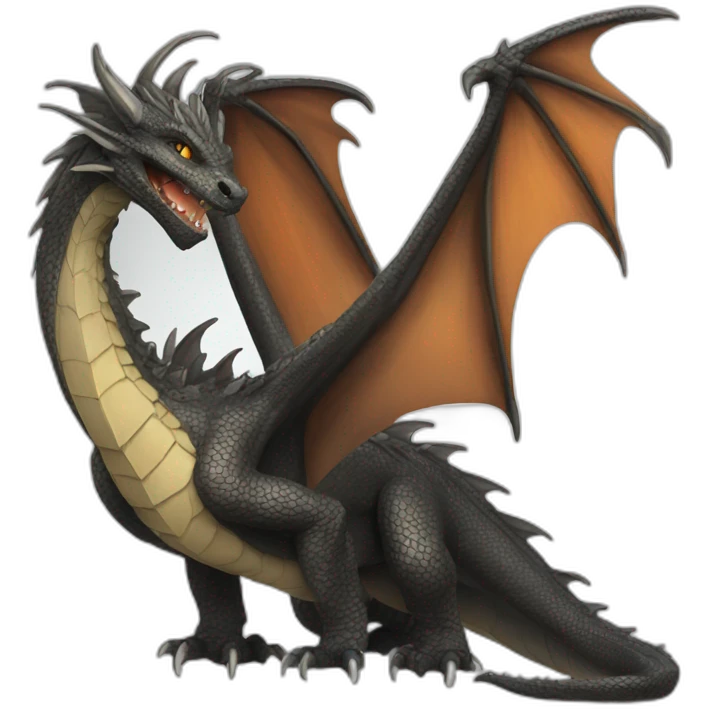 Dragon des tenebres emoji