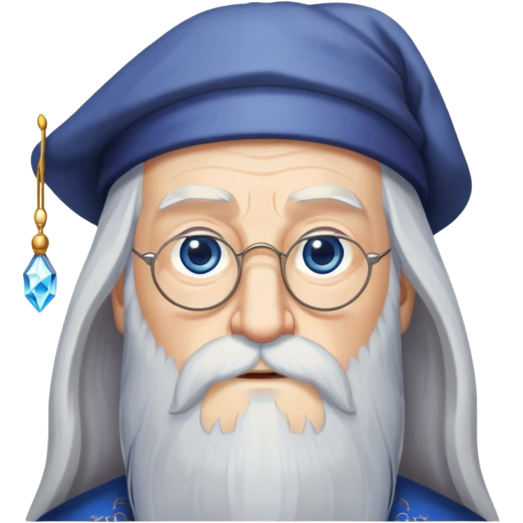Dumbledore from Harry Potter emoji