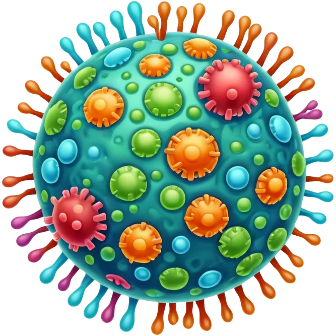 bacteria and virus emoji