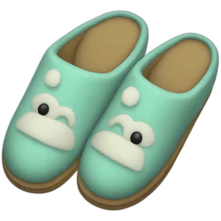slippers emoji