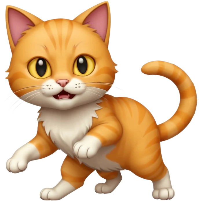 cat attack emoji