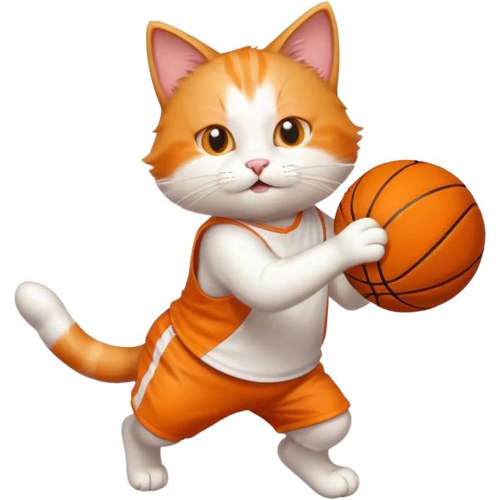 Cat Basketball emoji