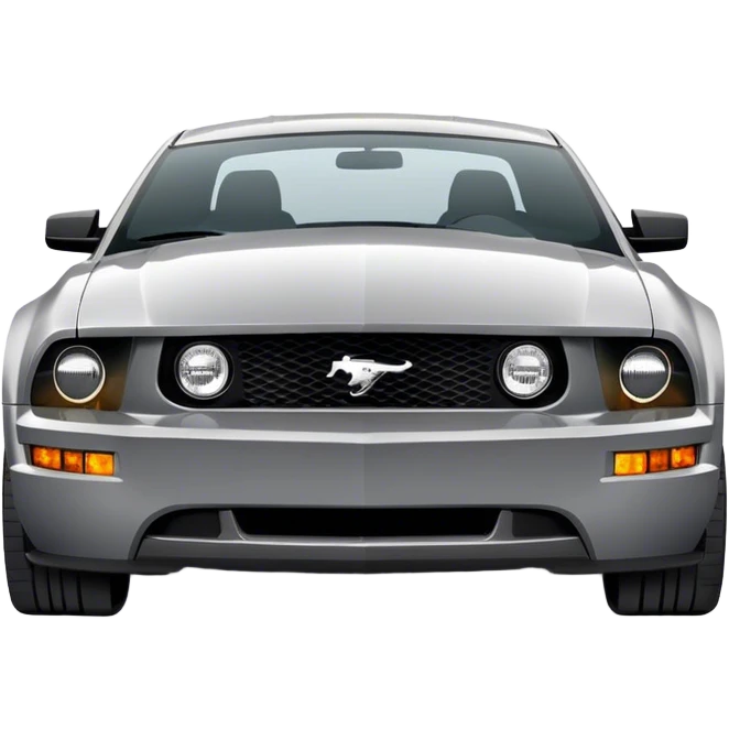 Gray mustang 2006 emoji