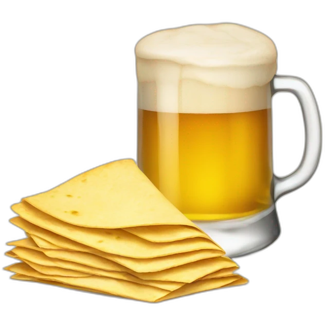 beer and tortillas emoji