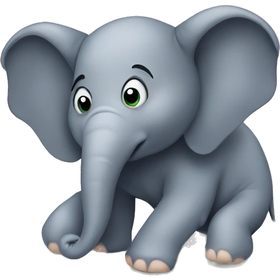 The elephant in the bedroom emoji