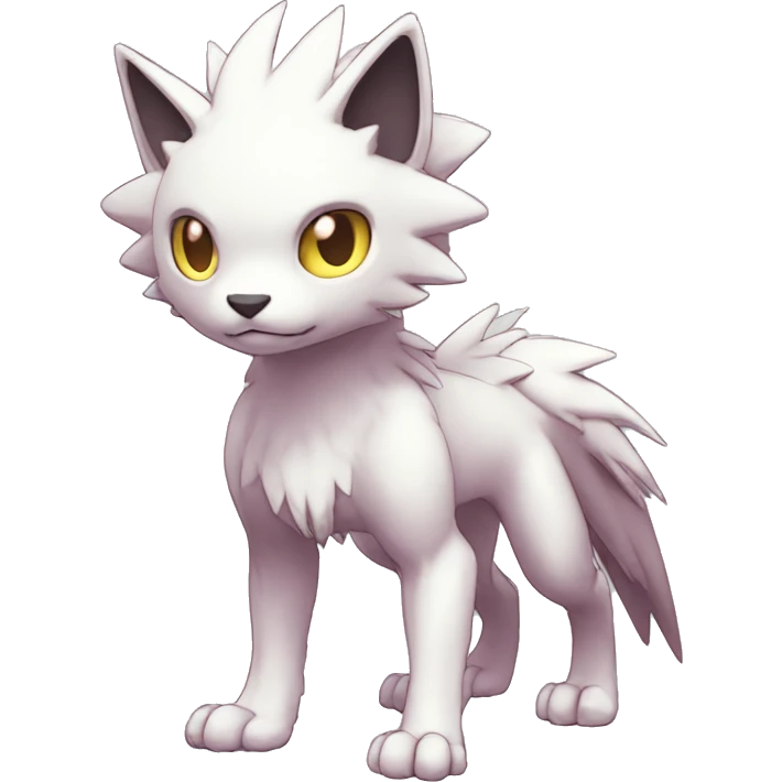 cute cool edgy shiny Digimon-Fakemon-animal full body emoji