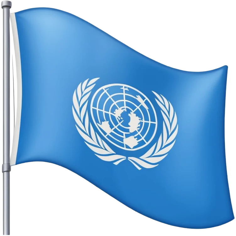 une emoticone avec un drapeau à la couleur de l'entreprise SAP emoji