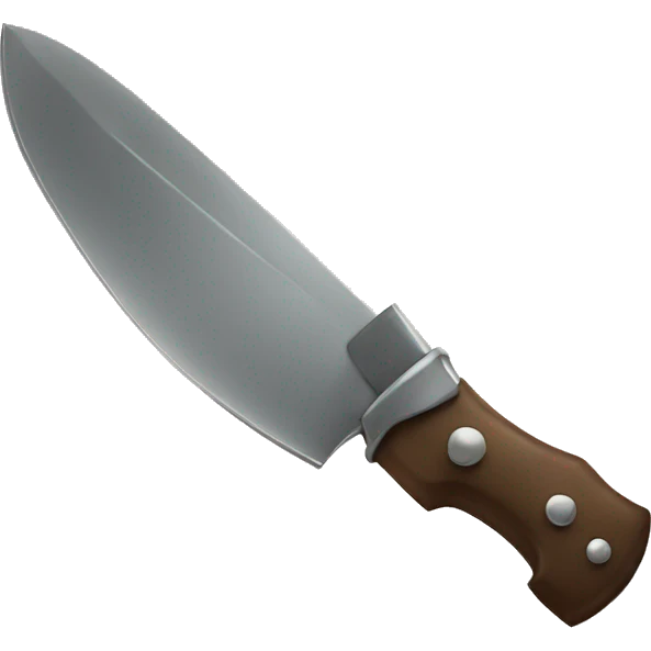 knife with bow emoji