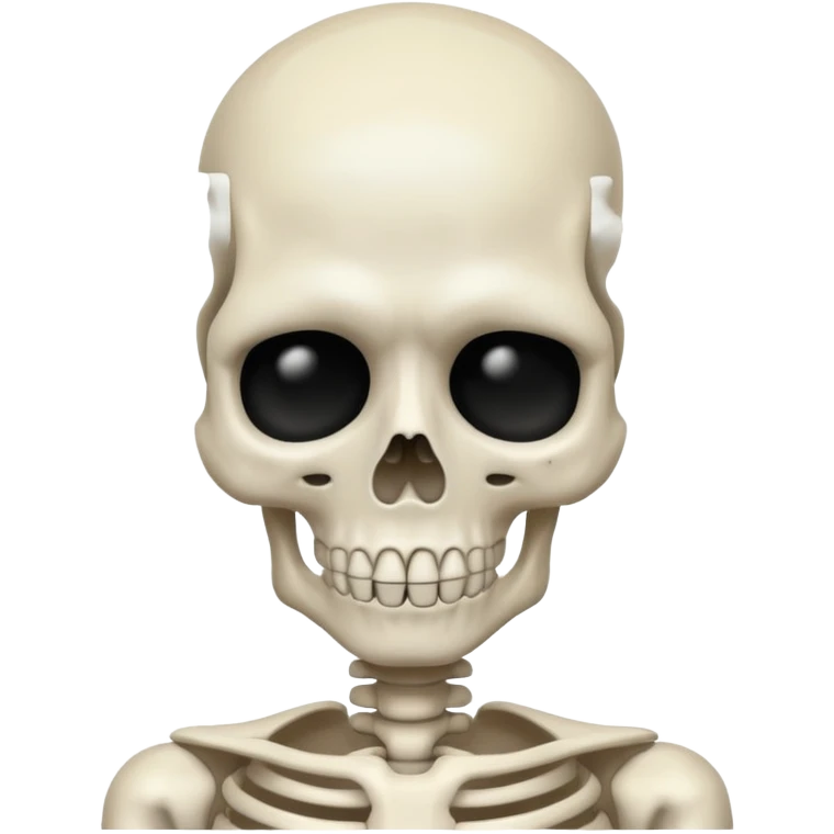 sad skeleton emoji