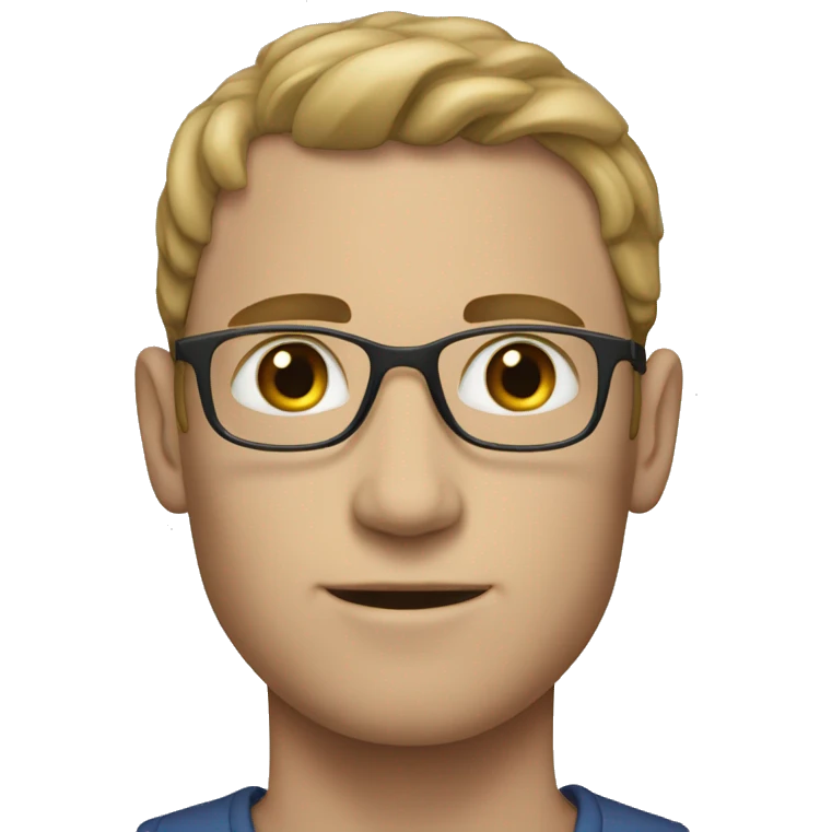 White man with Lillie’s  emoji