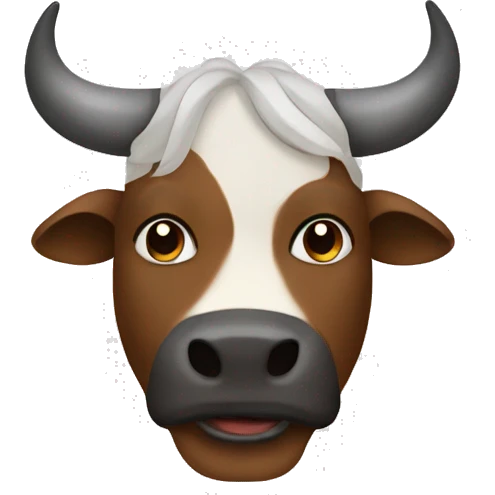 Create me A bull emoji  emoji