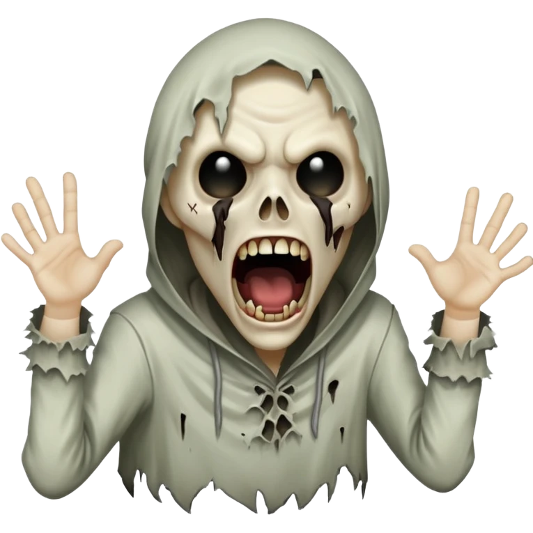 ghoul screaming] emoji
