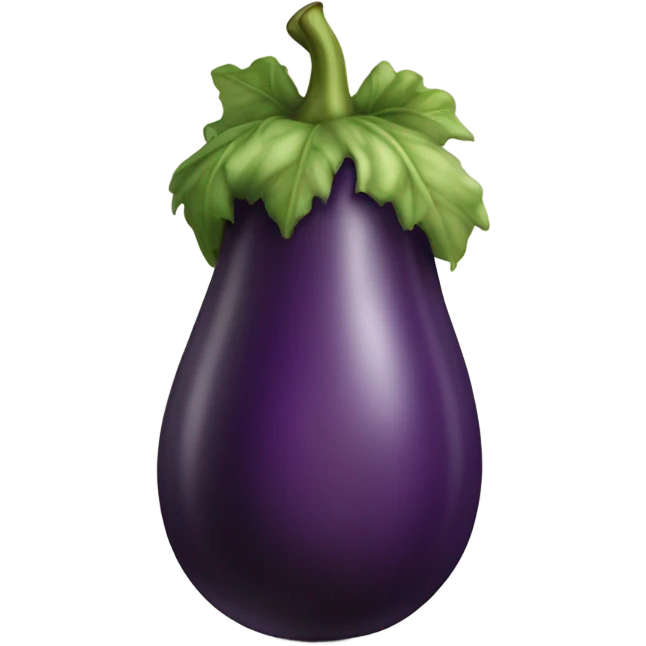 eggplant emoji