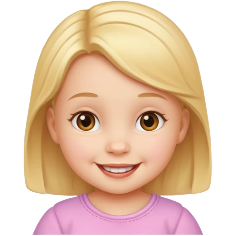 Baby girl emoji