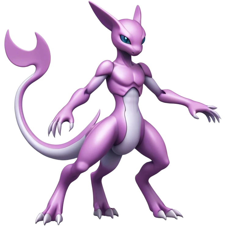  Cool Edgy Shiny Futuristic Ethereal Legendary Mewtwo-Digimon-Genesect-Palkia-Reptile-hybrid full body emoji