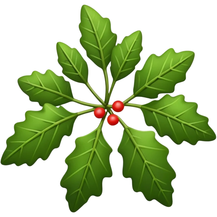 Mistletoe emoji