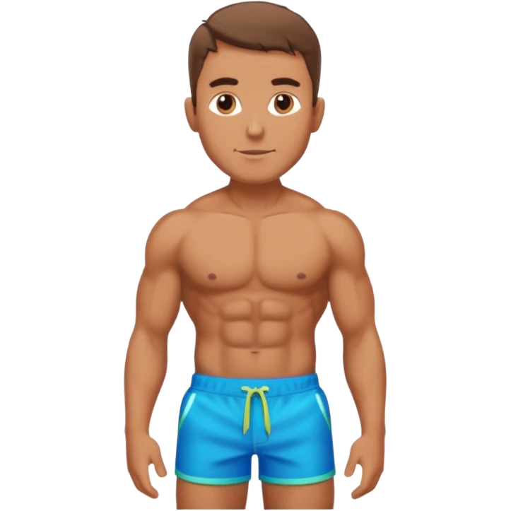 Abs hottie man emoji