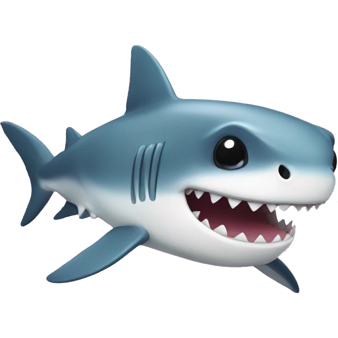Chiby Shark say hi emoji