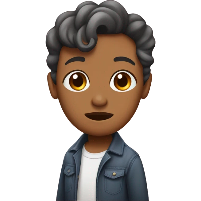 Muer, pelo corto castaño con visos, embarazada, chance rosado emoji