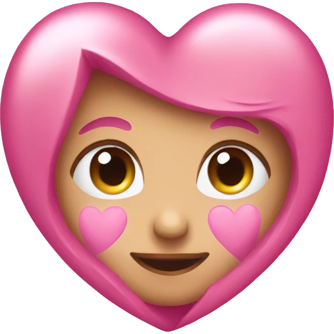 Pink heart  emoji