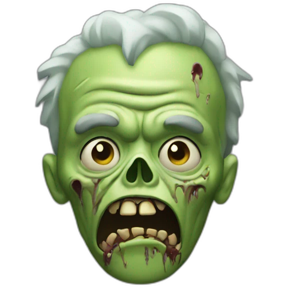 Un zombie qui fume emoji