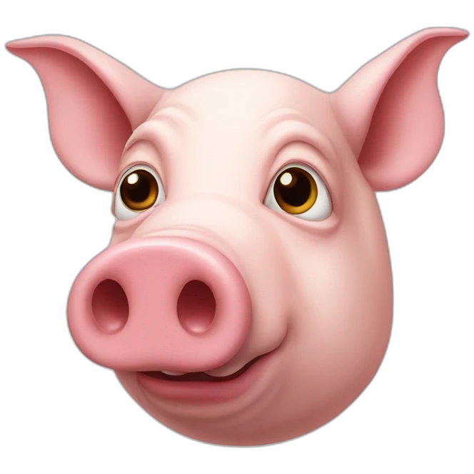 dali pig emoji