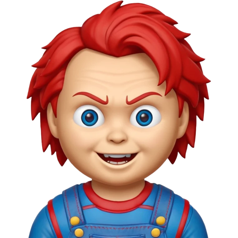 Un emojin de chuky emoji