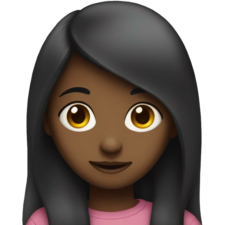 Very shy girl emoji