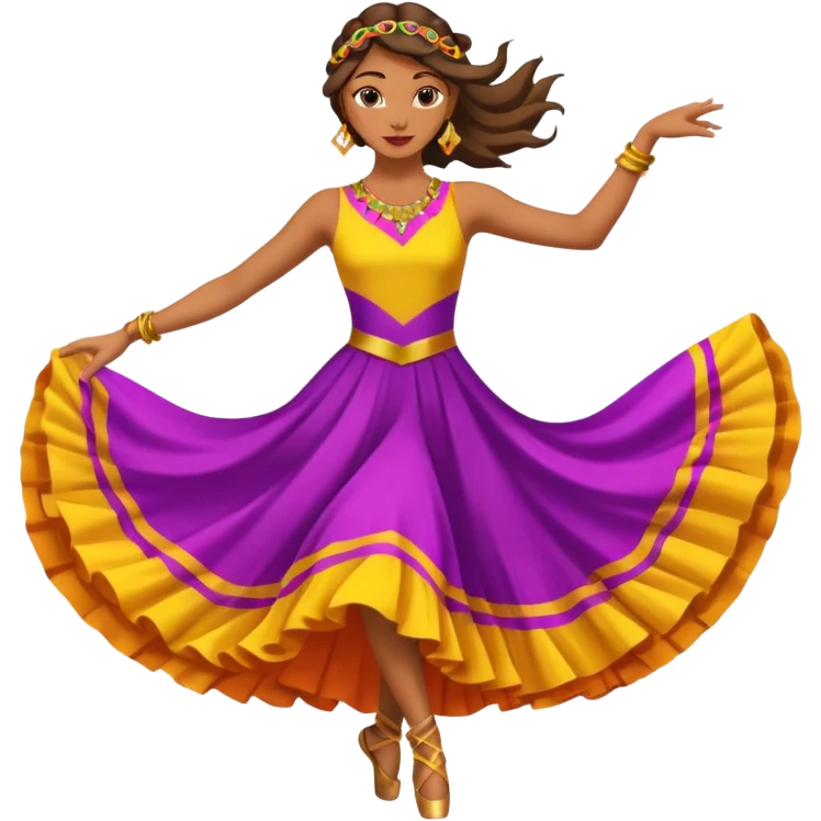 Street  woman dancer emoji