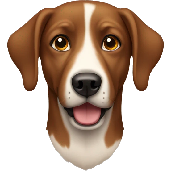 plain brown dog emoji