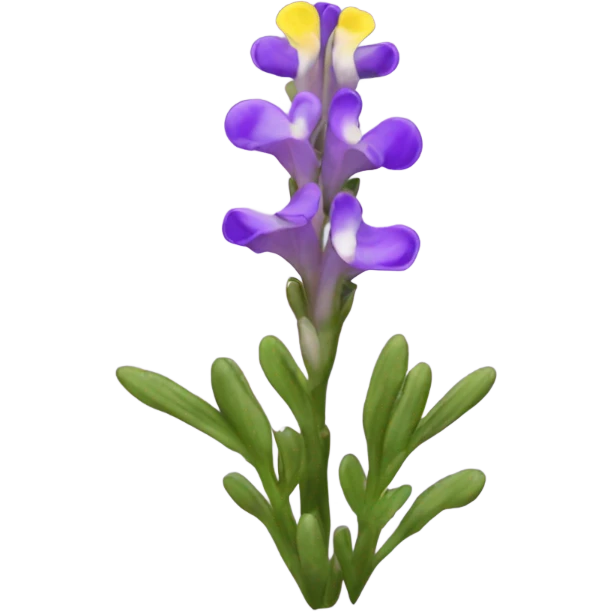Clovenlip toadflax flowers emoji