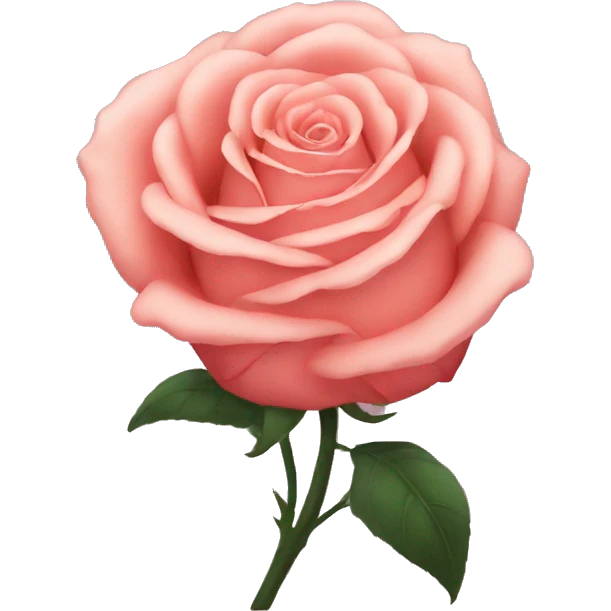 🥺with a rose emoji