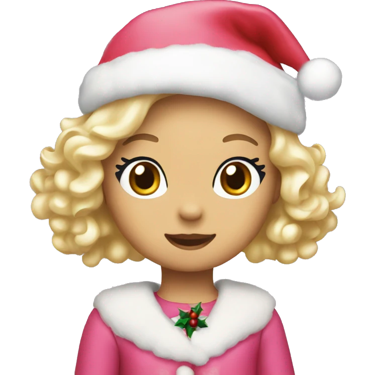 hello kitty christmas time emoji