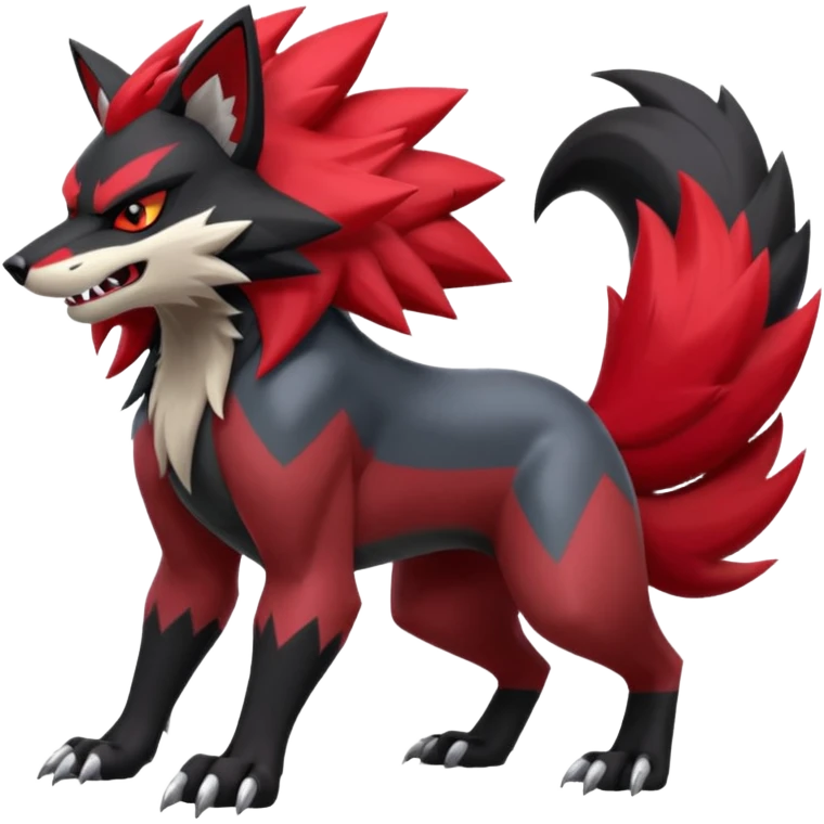 Zeraora-Zoroark-Obstagoon--fusion emoji