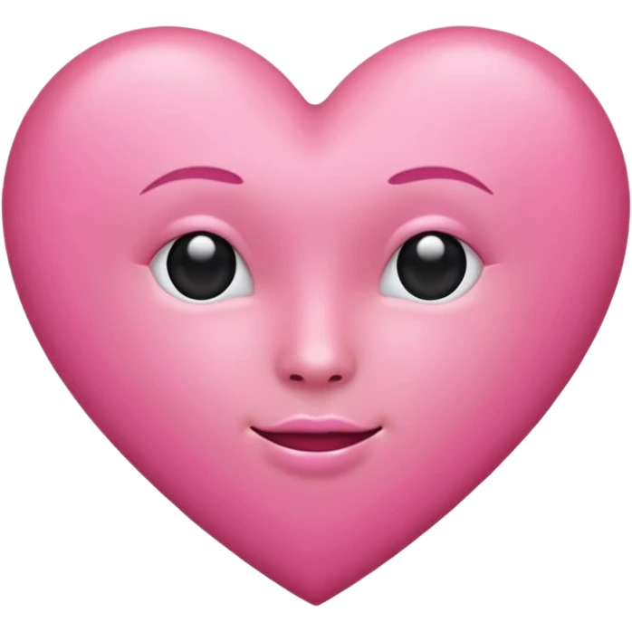 classic heart emoji in all pink colors emoji