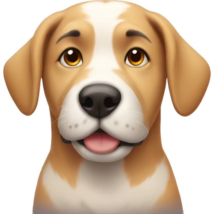 Cozy dog emoji