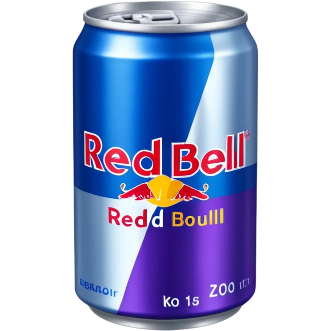 Kokos blåbär redbull emoji