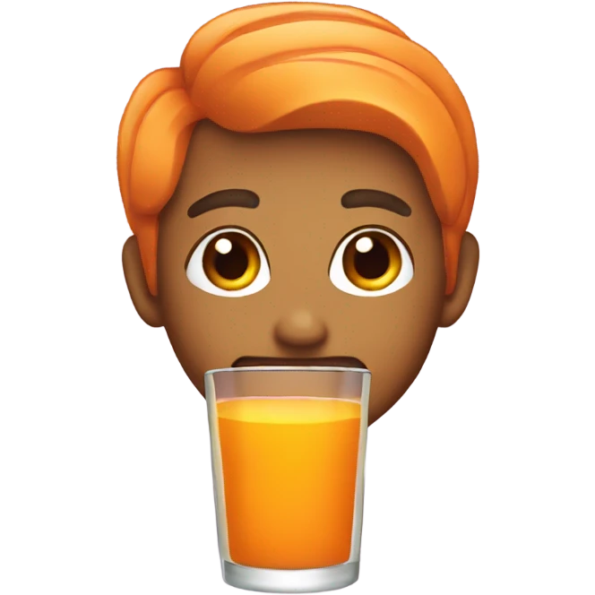 orange juice emoji