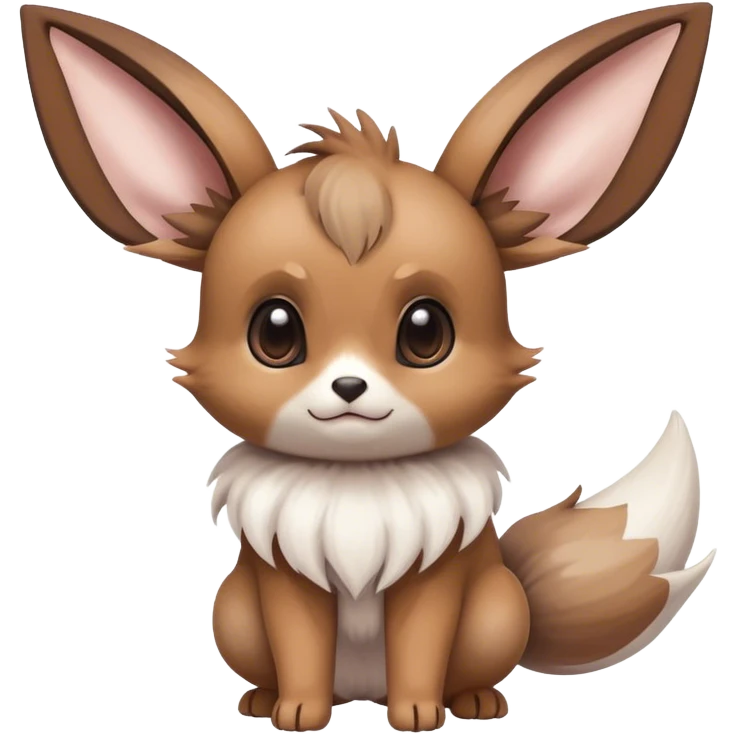 Minccino-Eevee-creature-hybrid emoji