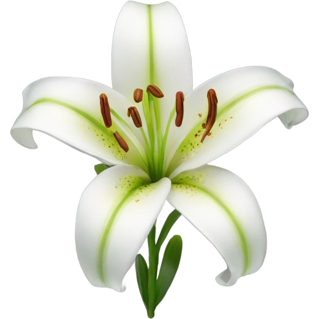lily flower emoji