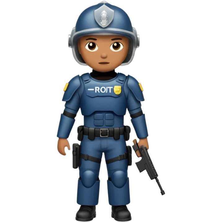 riot police emoji