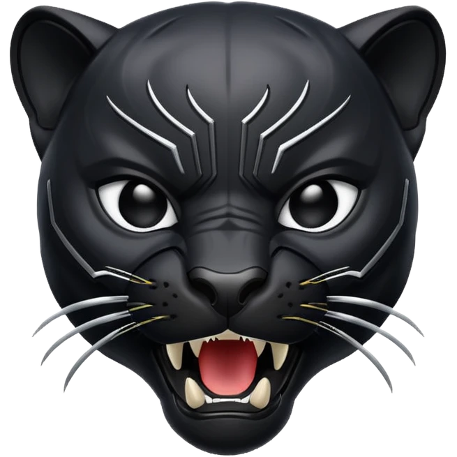 Black panther roar emoji emoji