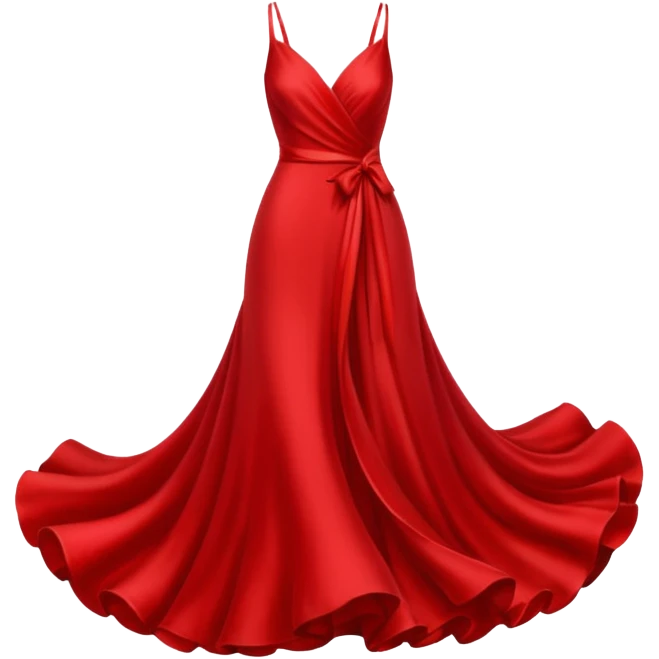red dress emoji