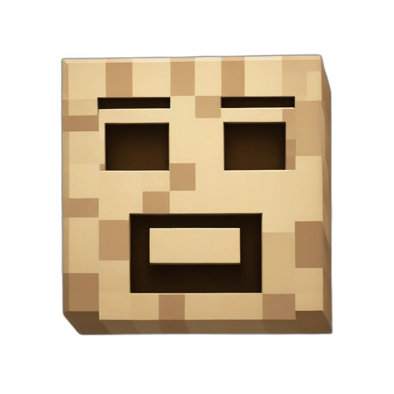 Minecraft logo emoji