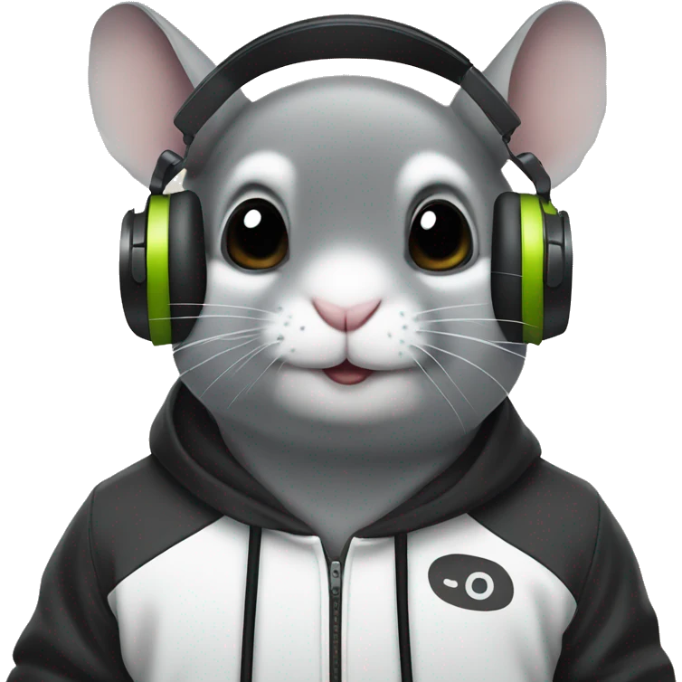 chinchilla dj emoji