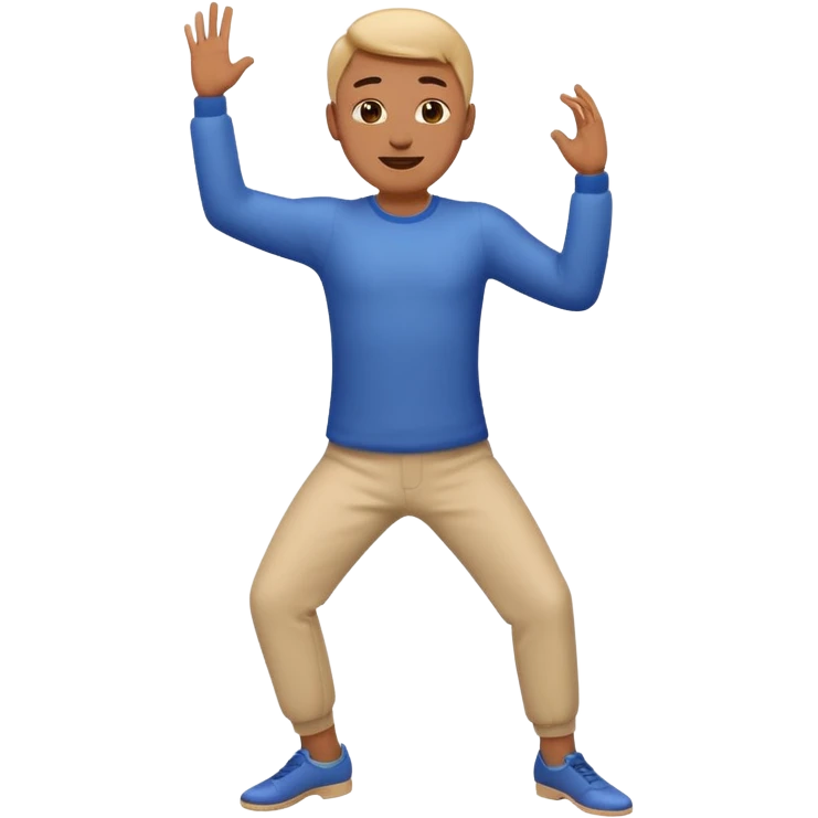 create a person emoji of Barcushake is the superpower name The mover & shaker who stays organised more fun and dancing more coloful male emoji